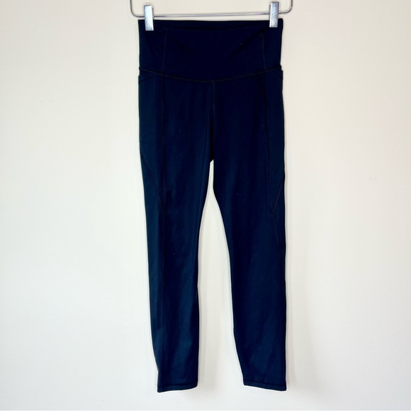 All In Motion Target Black Side Pocket High Rise Leggings Size XS - Picture 1 of 10